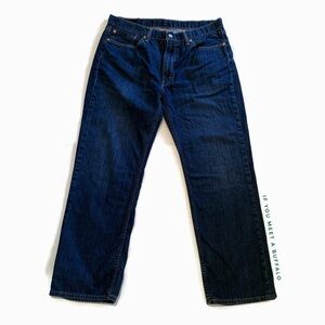 Levi’s 514 Men’s 36x30 Straight Fit Jeans Classic Dark Wash 100% Cotton